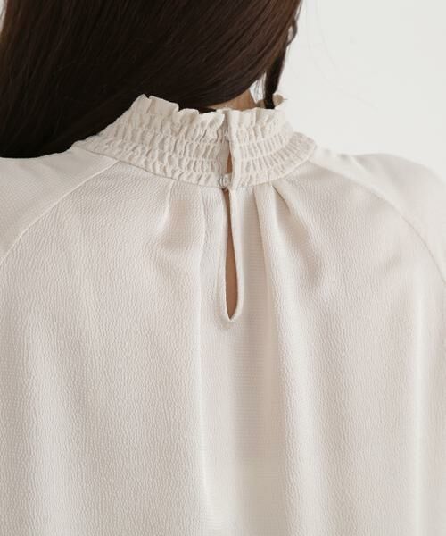 PINKY & DIANNE / ピンキーアンドダイアン シャツ・ブラウス | ◆シャーリングネックギャザーブラウス | 詳細16