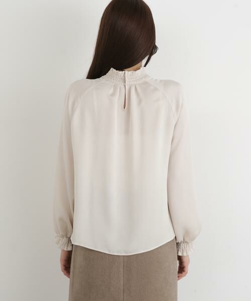 PINKY & DIANNE / ピンキーアンドダイアン シャツ・ブラウス | ◆シャーリングネックギャザーブラウス | 詳細13