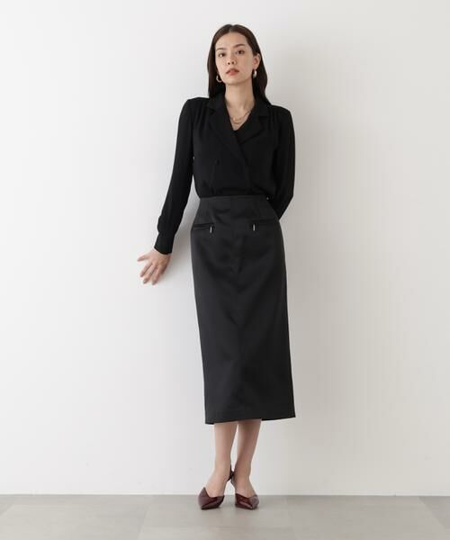 PINKY & DIANNE / ピンキーアンドダイアン スカート | ◆ジップアクセントミディスカート | 詳細8