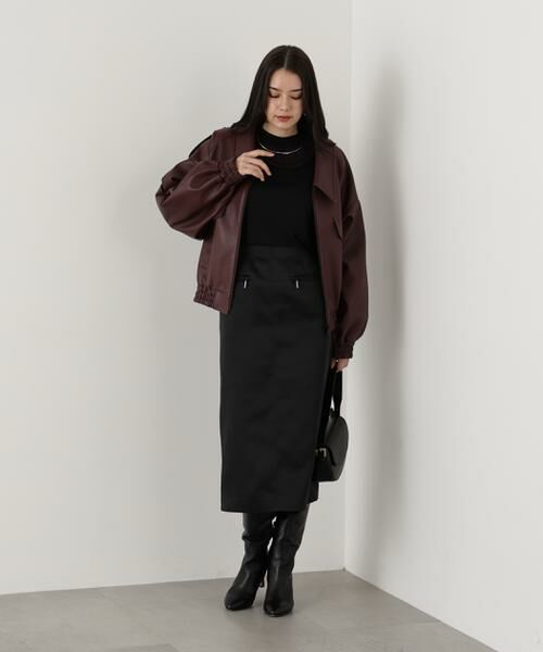 PINKY & DIANNE / ピンキーアンドダイアン スカート | ◆ジップアクセントミディスカート | 詳細9