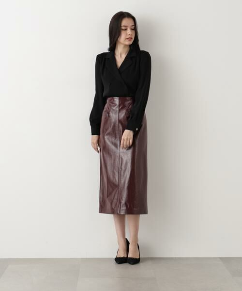 PINKY & DIANNE / ピンキーアンドダイアン スカート | ◆ジップアクセントミディスカート | 詳細20