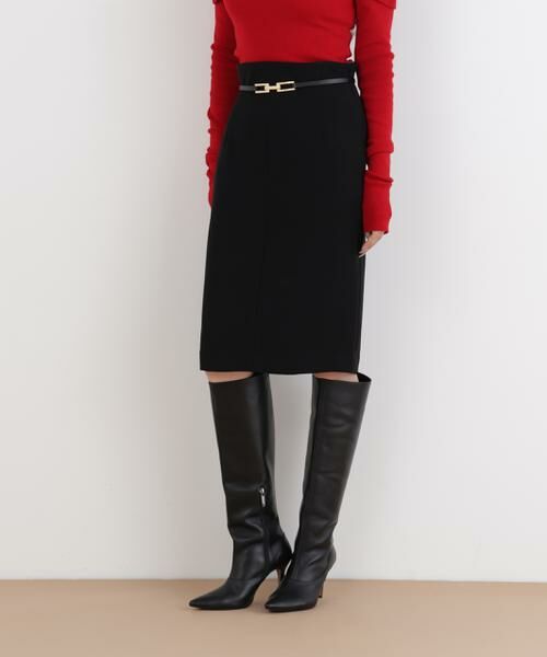 PINKY & DIANNE / ピンキーアンドダイアン スカート | ◆２WAYベルトタイトスカート | 詳細3