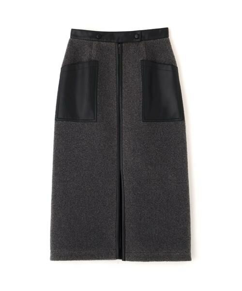 PINKY & DIANNE / ピンキーアンドダイアン スカート | ◆ウールレットジップスカート | 詳細8