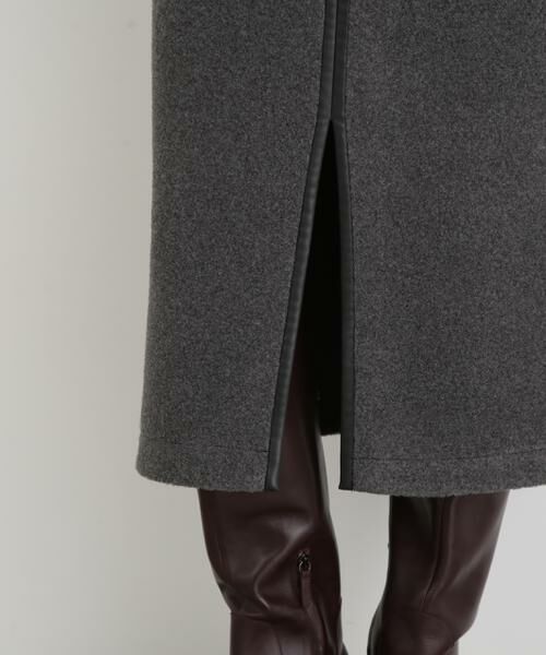 PINKY & DIANNE / ピンキーアンドダイアン スカート | ◆ウールレットジップスカート | 詳細18
