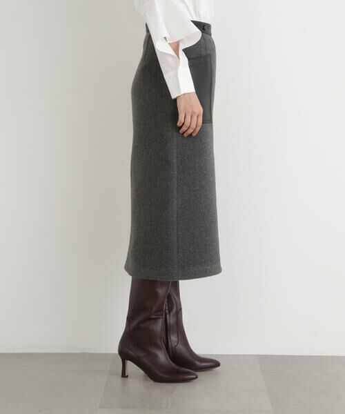 PINKY & DIANNE / ピンキーアンドダイアン スカート | ◆ウールレットジップスカート | 詳細14