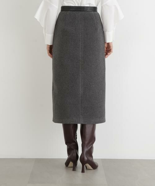 PINKY & DIANNE / ピンキーアンドダイアン スカート | ◆ウールレットジップスカート | 詳細15