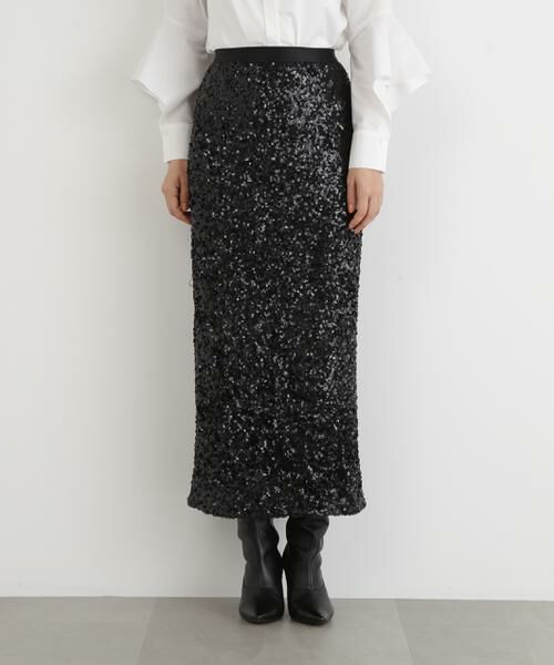 PINKY & DIANNE / ピンキーアンドダイアン スカート | ◆スパンコールスカート | 詳細4