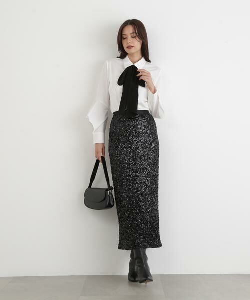 PINKY & DIANNE / ピンキーアンドダイアン スカート | ◆スパンコールスカート | 詳細5