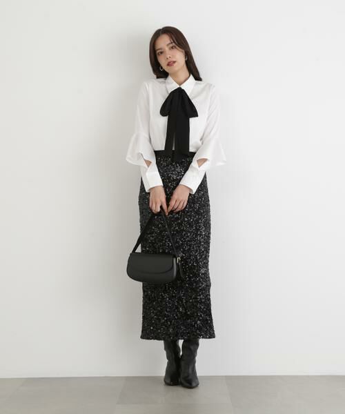 PINKY & DIANNE / ピンキーアンドダイアン スカート | ◆スパンコールスカート | 詳細6