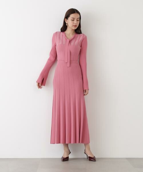 PINKY & DIANNE / ピンキーアンドダイアン スカート | ◆ニットプリーツフレアースカート | 詳細3