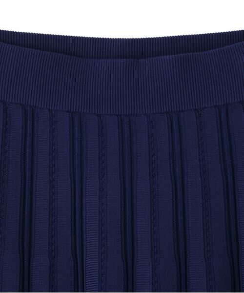 PINKY & DIANNE / ピンキーアンドダイアン スカート | ◆ニットプリーツフレアースカート | 詳細11