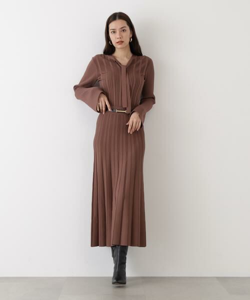 PINKY & DIANNE / ピンキーアンドダイアン スカート | ◆ニットプリーツフレアースカート | 詳細18