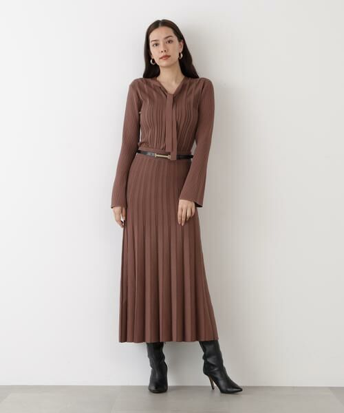 PINKY & DIANNE / ピンキーアンドダイアン スカート | ◆ニットプリーツフレアースカート | 詳細19