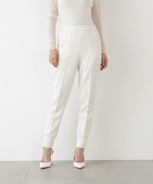 PINKY & DIANNE / ピンキーアンドダイアン パンツ | ◆パッチポケットジョガーパンツ(エクリュ1)