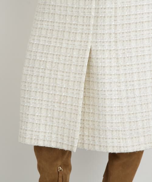 PINKY & DIANNE / ピンキーアンドダイアン ミニ丈・ひざ丈ワンピース | ◆ループツイードジャンバースカート | 詳細11