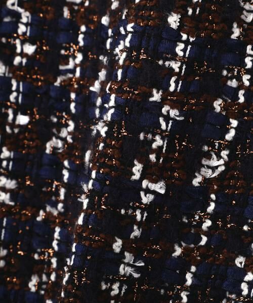 PINKY & DIANNE / ピンキーアンドダイアン ミニ丈・ひざ丈ワンピース | ◆ループツイードジャンバースカート | 詳細20