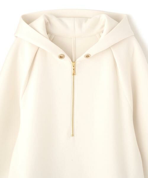 PINKY & DIANNE / ピンキーアンドダイアン ミニ丈・ひざ丈ワンピース | ◆タックスリーブフーディワンピース | 詳細16