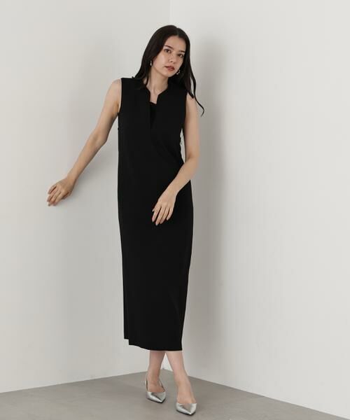 PINKY & DIANNE / ピンキーアンドダイアン ミニ丈・ひざ丈ワンピース | ◆キーネックジャンパースカート | 詳細10