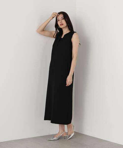 PINKY & DIANNE / ピンキーアンドダイアン ミニ丈・ひざ丈ワンピース | ◆キーネックジャンパースカート | 詳細11