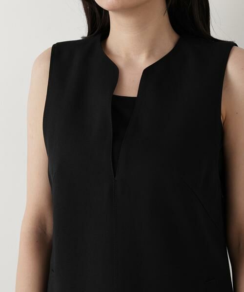 PINKY & DIANNE / ピンキーアンドダイアン ミニ丈・ひざ丈ワンピース | ◆キーネックジャンパースカート | 詳細15