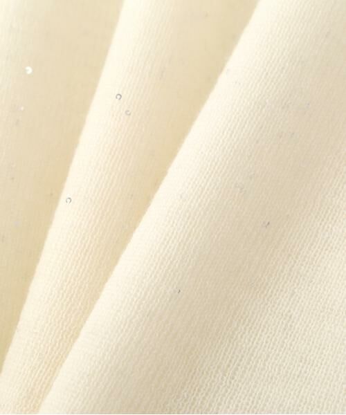 PINKY & DIANNE / ピンキーアンドダイアン ニット・セーター | ◆スパンコールシアーモックネックプルオーバー | 詳細13