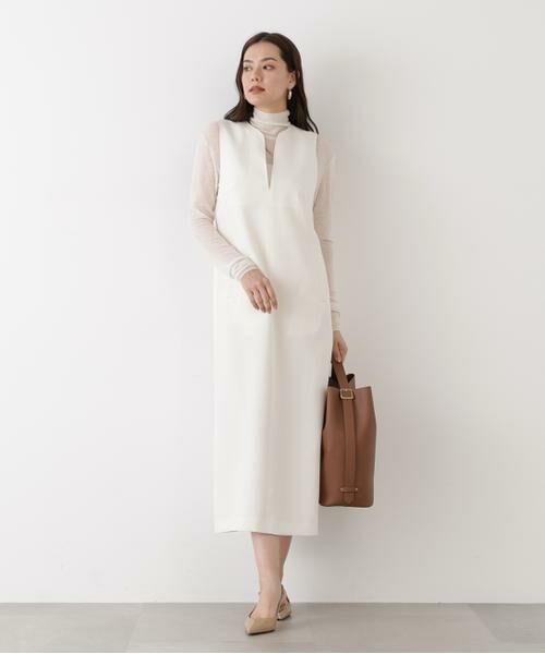 PINKY & DIANNE / ピンキーアンドダイアン ニット・セーター | ◆スパンコールシアーモックネックプルオーバー | 詳細8