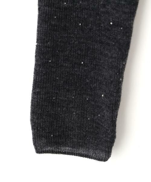 PINKY & DIANNE / ピンキーアンドダイアン ニット・セーター | ◆スパンコールシアーモックネックプルオーバー | 詳細27