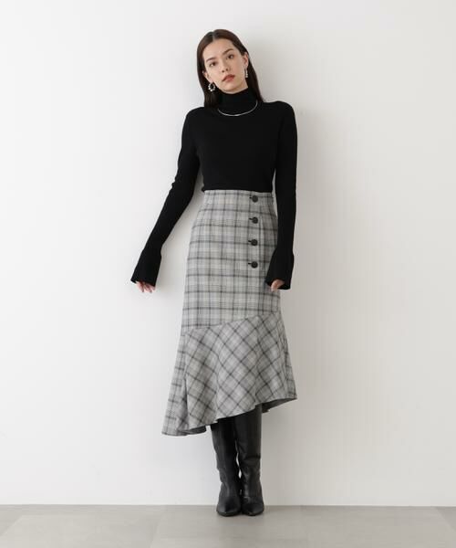 PINKY & DIANNE / ピンキーアンドダイアン ニット・セーター | ◆ウールモックネックプルオーバー | 詳細4