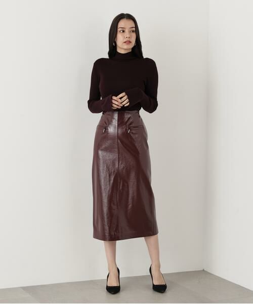 PINKY & DIANNE / ピンキーアンドダイアン ニット・セーター | ◆ウールモックネックプルオーバー | 詳細14