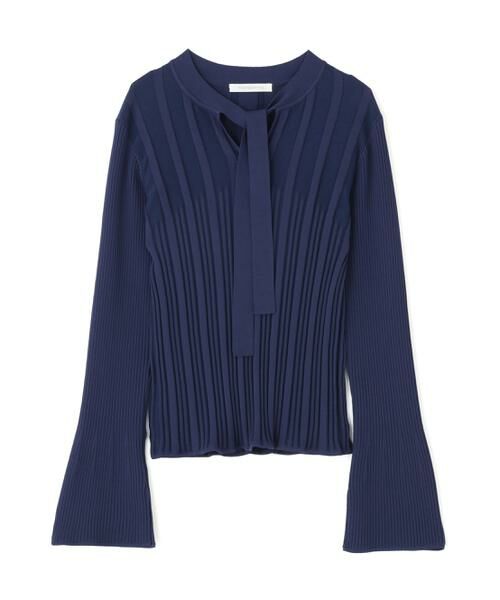 PINKY & DIANNE / ピンキーアンドダイアン ニット・セーター | ◆ベルスリーブボウタイニットプルオーバー | 詳細7