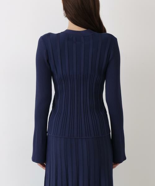 PINKY & DIANNE / ピンキーアンドダイアン ニット・セーター | ◆ベルスリーブボウタイニットプルオーバー | 詳細14