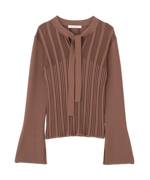 PINKY & DIANNE / ピンキーアンドダイアン ニット・セーター | ◆ベルスリーブボウタイニットプルオーバー | 詳細19