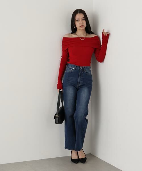 PINKY & DIANNE / ピンキーアンドダイアン ニット・セーター | ◆オフショルダー２ＷＡＹニットプルオーバー | 詳細6