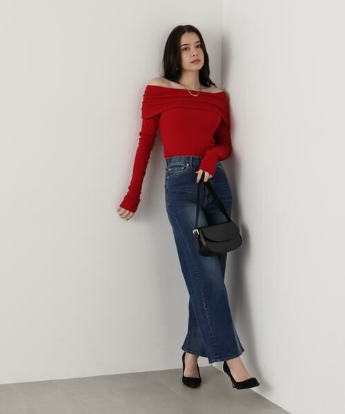 PINKY & DIANNE / ピンキーアンドダイアン ニット・セーター | ◆オフショルダー２ＷＡＹニットプルオーバー | 詳細7