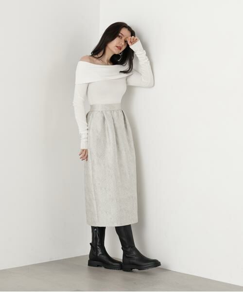 PINKY & DIANNE / ピンキーアンドダイアン ニット・セーター | ◆オフショルダー２ＷＡＹニットプルオーバー | 詳細17