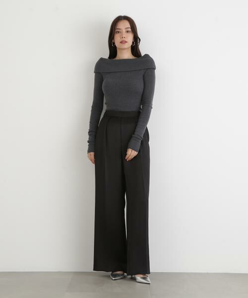 PINKY & DIANNE / ピンキーアンドダイアン ニット・セーター | ◆オフショルダー２ＷＡＹニットプルオーバー | 詳細22