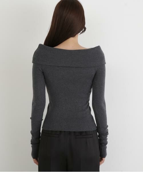 PINKY & DIANNE / ピンキーアンドダイアン ニット・セーター | ◆オフショルダー２ＷＡＹニットプルオーバー | 詳細25