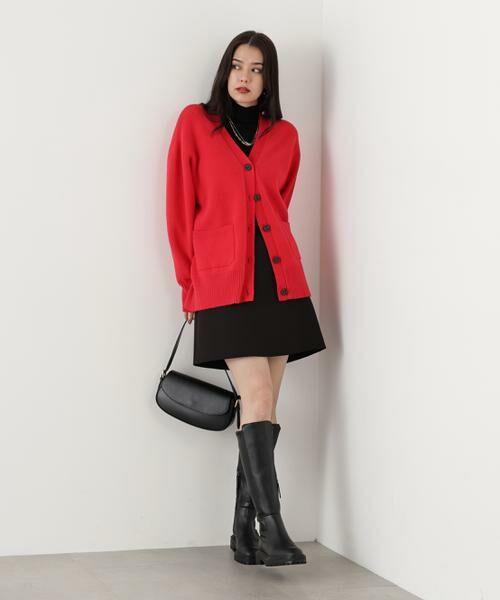 PINKY & DIANNE / ピンキーアンドダイアン カーディガン・ボレロ | ◆［WEB限定色 ピンク］フェザーヤーンオーバーカーディガン | 詳細10