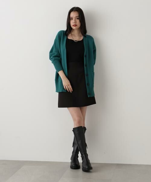 PINKY & DIANNE / ピンキーアンドダイアン カーディガン・ボレロ | ◆［WEB限定色 ピンク］フェザーヤーンオーバーカーディガン | 詳細18