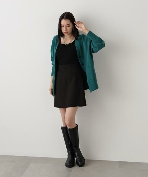 PINKY & DIANNE / ピンキーアンドダイアン カーディガン・ボレロ | ◆［WEB限定色 ピンク］フェザーヤーンオーバーカーディガン | 詳細19