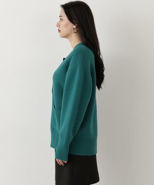 PINKY & DIANNE / ピンキーアンドダイアン カーディガン・ボレロ | ◆［WEB限定色 ピンク］フェザーヤーンオーバーカーディガン | 詳細20