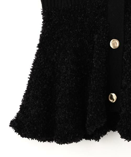 PINKY & DIANNE / ピンキーアンドダイアン カーディガン・ボレロ | ◆ツイードコンビペプラムカーディガン | 詳細22
