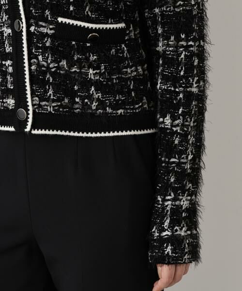 PINKY & DIANNE / ピンキーアンドダイアン カーディガン・ボレロ | ◆フェザーヤーンツイードニットジャケット | 詳細23