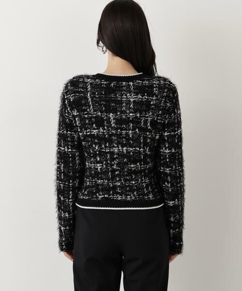 PINKY & DIANNE / ピンキーアンドダイアン カーディガン・ボレロ | ◆フェザーヤーンツイードニットジャケット | 詳細19