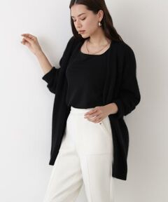 PINKY & DIANNE / ピンキーアンドダイアン カーディガン・ボレロ | エアリーウールVネックカーディガン