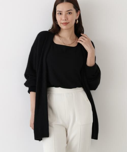 PINKY & DIANNE / ピンキーアンドダイアン カーディガン・ボレロ | エアリーウールVネックカーディガン | 詳細2