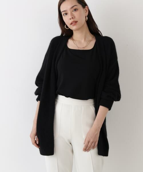 PINKY & DIANNE / ピンキーアンドダイアン カーディガン・ボレロ | エアリーウールVネックカーディガン | 詳細3