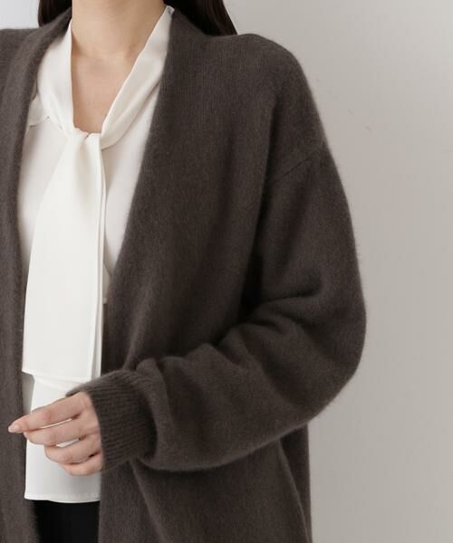 PINKY & DIANNE / ピンキーアンドダイアン カーディガン・ボレロ | エアリーウールVネックカーディガン | 詳細21