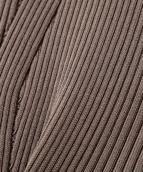 PINKY & DIANNE / ピンキーアンドダイアン カーディガン・ボレロ | ◆リブニットVネックカーディガン | 詳細6