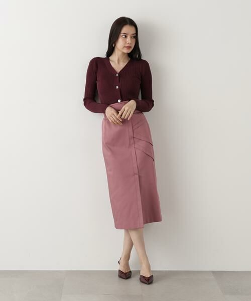 PINKY & DIANNE / ピンキーアンドダイアン カーディガン・ボレロ | ◆リブニットVネックカーディガン | 詳細21